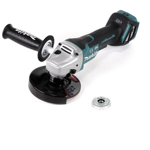 Makita DGA 517 Z Akku Winkelschleifer 18 V 125 mm Brushless Solo + Ezynut - ohne Akku, ohne Ladegerät