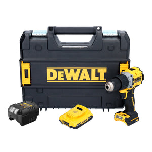 DeWalt DCD 805 D1T Akku Schlagbohrschrauber 18 V 90 Nm Brushless + 1x Akku 2,0 Ah + Ladegerät + TSTAK