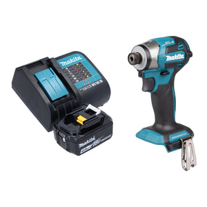 Makita DTD 173 SM1 Akku Schlagschrauber 18 V 180 Nm 1/4“ Brushless + 1x Akku 4,0 Ah + Ladegerät