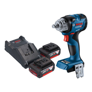 Bosch GDS 18V-330 HC Professional Akku Schlagschrauber 18 V 330 Nm 1/2" Brushless + 2x Akku 5,0 Ah + Ladegerät