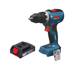 Bosch GSB 18V-65 Professional Akku Schlagbohrschrauber 18 V 65 Nm Brushless + 1x Akku 2,0 Ah - ohne Ladegerät