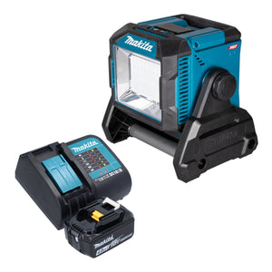 Makita ML 005 G SM1 Akku Baustellenleuchte 18 / 40 V max. 3.600 lm + 1x Akku 4,0 Ah + Ladegerät