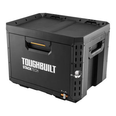 Toughbuilt STACKTECH Werkzeug Box abschliessbar mit 1 Schublade 533 x 406 x 395 mm TB B1 D 71 0 - toolbrothers