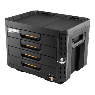 Toughbuilt STACKTECH Werkzeug Box abschliessbar mit 4 Schubladen 533 x 406 x 395 mm TB B1 D 74 0 - toolbrothers