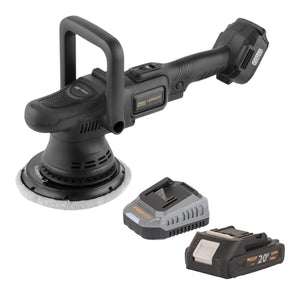 Procraft PM22bb Akku Poliermaschine 20 Volt 150 mm + 1x Akku 2,0 Ah + Ladegerät