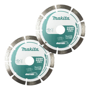 Makita 2x Diamak Diamanttrennscheibe 125 x 22,23 mm ( 2x D-80086 )