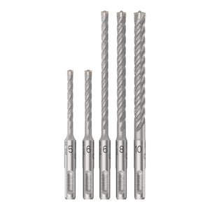 Bosch PRO SDS Plus-5X Hammerbohrer Set 5 tlg. 5 / 6 / 8 / 10 mm ( 2608833910 ) für Bohrhämmer