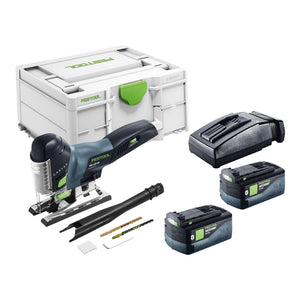 Festool PSC 420 EB-Basic Akku Pendelstichsäge 18 V 120 mm Brushless + 2x Akku 5,0 Ah + Ladegerät + Systainer