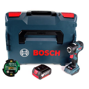 Bosch GDR 18V-200 C Akku Drehschlagschrauber 1/4" 18V 200Nm + 1x Akku 3,0Ah + Connect Modul in L-Boxx - ohne Ladegerät