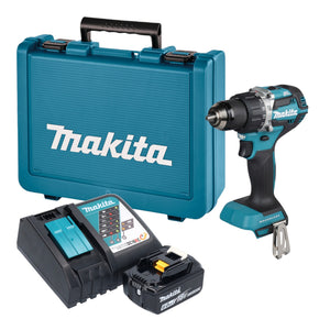 Makita DDF 484 RG1E Akku Bohrschrauber 18 V 54 Nm Brushless + 1x Akku 6,0 Ah + Ladegerät + Koffer
