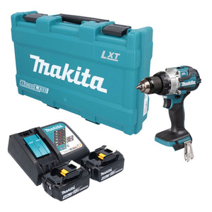 Makita DHP 489 RMK Akku Schlagbohrschrauber 18 V 73 Nm Brushless + 2x Akku 4,0 Ah + Ladegerät + Koffer