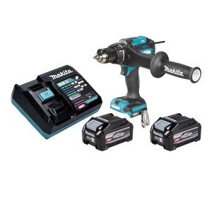 Makita HP 003 GU201 Akku Schlagbohrschrauber 40 V max. 180 Nm Brushless + 2x Akku 4,0 Ah + Ladegerät