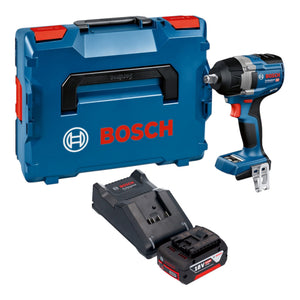 Bosch GDS 18V-750 C Akku Schlagschrauber 18 V 750 Nm 1/2" Brushless + 1x Akku 5,0 Ah + Ladegerät + L-Boxx