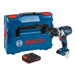 Bosch GSR 18V-110 C Professional Akku Bohrschrauber 18 V 110 Nm Brushless + 1x Akku 2,0 Ah + L-Boxx - ohne Ladegerät