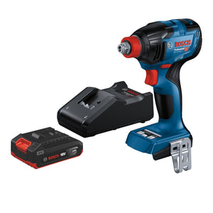 Bosch GDX 18V-210 C Professional Akku Drehschlagschrauber 18 V 210 Nm Brushless + 1x Akku 2,0 Ah + Ladegerät