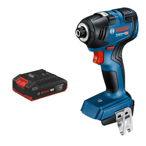 Bosch GDR 18V-200 Professional Akku Drehschlagschrauber 18 V 200 Nm Brushless + 1x Akku 2,0 Ah - ohne Ladegerät
