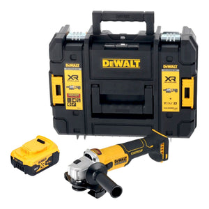 DeWalt DCG 407 NT Akku Winkelschleifer 18 V 125 mm Brushless + 1x Akku 5,0 Ah + TSTAK - ohne Ladegerät