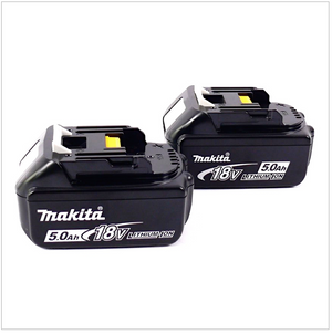 Makita Akku Power Set 18V 2x Akku 5,0Ah BL1850B ( 197280-8 ) Doppelpack