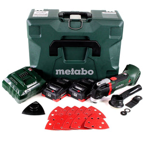 Metabo MT 18 LTX Akku Multitool 18V ( 613021710 ) OIS-/Starlock-kompatibel + 2x Akku 4,0Ah + Ladegerät + Koffer