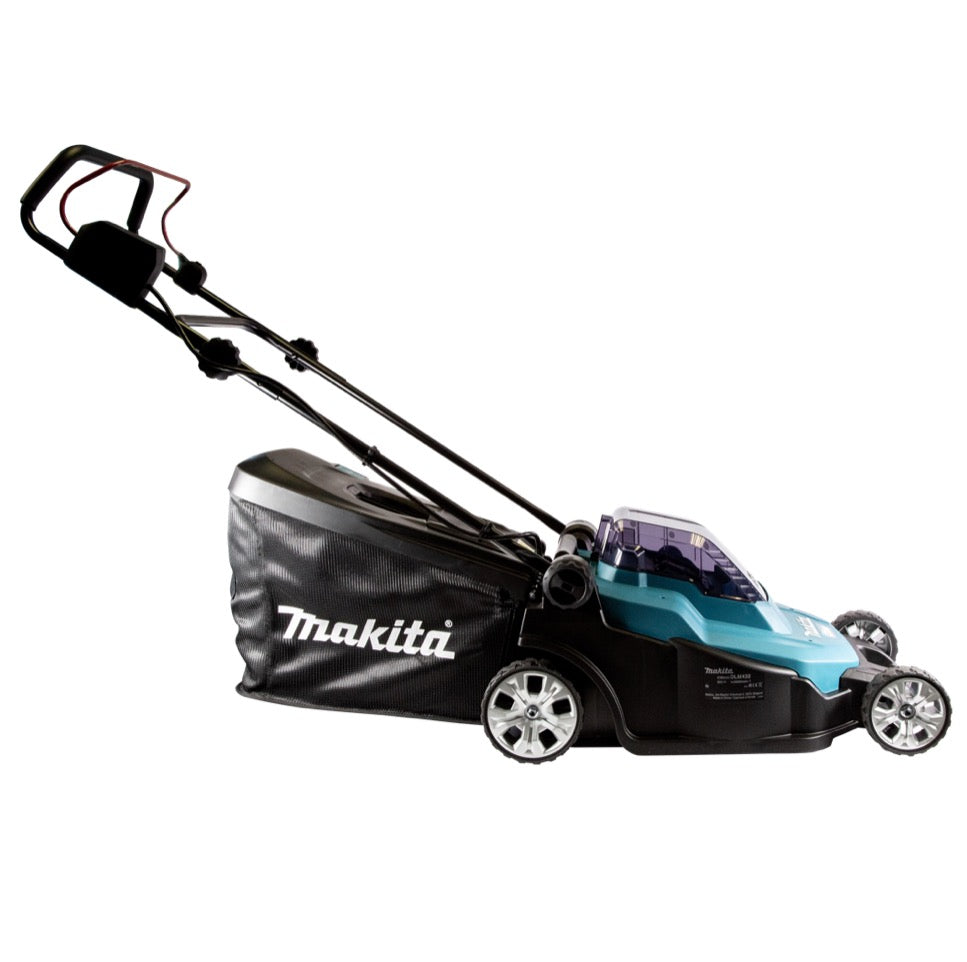 Makita DLM 432 Z Akku Rasenmäher 36 V ( 2x 18 V ) 43 cm Solo - ohne Akku, ohne Ladegerät