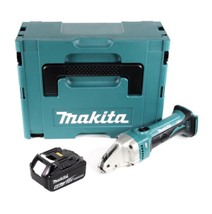 Makita DJS 161 G1J Akku Blechschere 18 V 1,6 mm + 1x Akku 6,0 Ah + Makpac - ohne Ladegerät