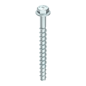 HECO MULTI MONTI plus SS Schraubanker 10,0 x 60 mm 100 Stück ( 4x 48399 ) Betonschraube, Sechskantkopf, verzinkt blau, A2K
