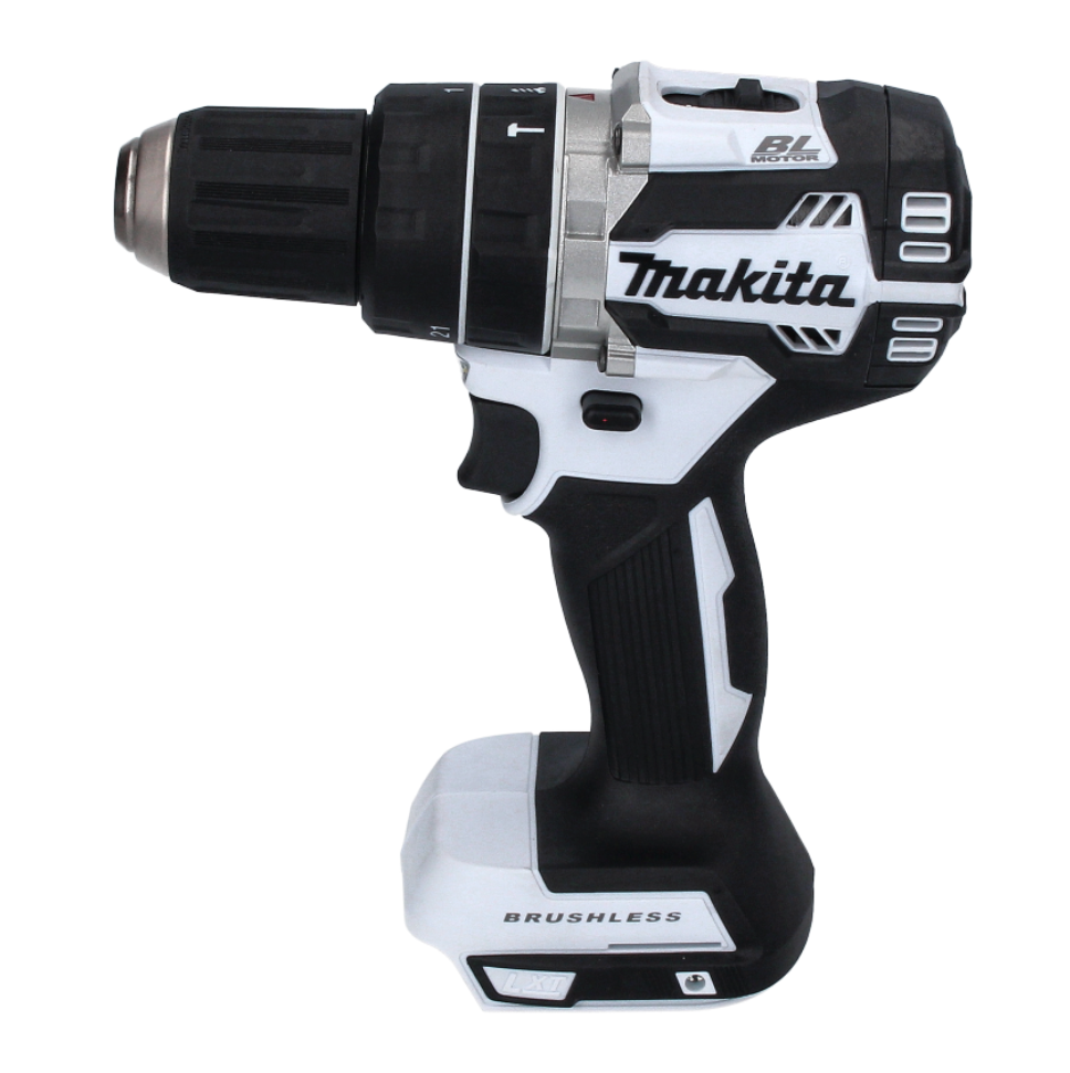Makita DHP 484 ZW Akku Schlagbohrschrauber 18 V 54 Nm weiß Brushless Solo - ohne Akku, ohne Ladegerät