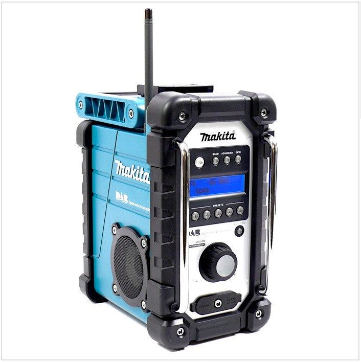 Makita DMR 104 Akku Baustellenradio 7,2 - 18 V FM AUX DAB Solo - ohne Akku, ohne Ladegerät