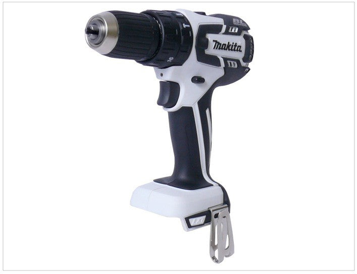Makita DHP 459 weiß 18 V Li-Ion Akku-Schlagbohrschrauber Solo - nur das Gerät ohne Zubehör