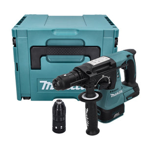 Makita DHR 243 ZJ Akku Bohrhammer 18 V 2 J SDS-Plus Brushless + Makpac - ohne Akku, ohne Ladegerät