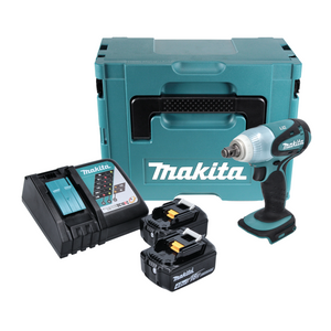 Makita DTW 251 RMJ Akku Schlagschrauber 18 V 230 Nm 1/2" + 2x Akku 4,0 Ah + Ladegerät + Makpac