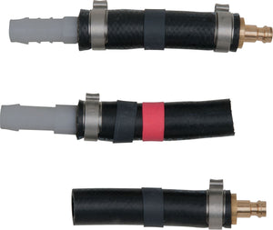 KS TOOLS Adapter-Satz 3-tlg Ø12,0 mm (schwarz) ( 150.1875 )