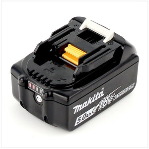 Makita BL 1850 B Li-Ion Akku 18V 5,0 Ah ( 197280-8 / 632f15-1 ) mit LED Anzeige - Nachfolger von 196672-8