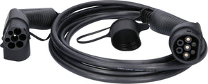 KS TOOLS efuturo Ladekabel gerade, Typ 2 auf Typ 2 Stecker, 1 Phase, bis zu 7,4 kW, 32 A, 230 V, Mode 3,5 Meter ( 117.7150 )