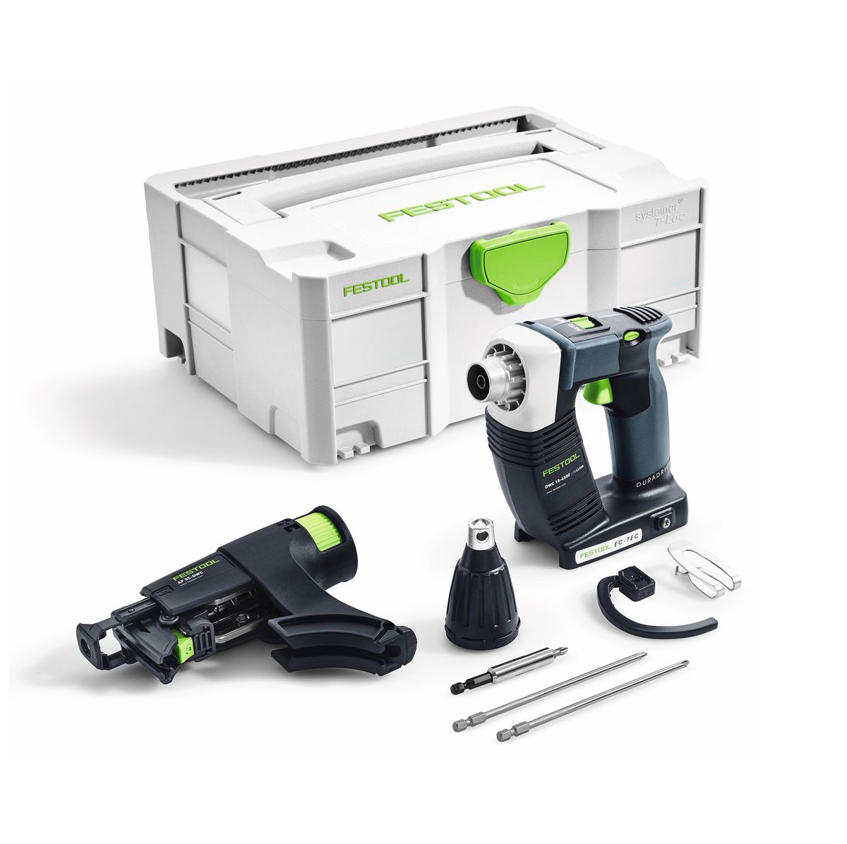Festool DWC 18-4500 Li-Basic Duradrive Akku Bauschrauber 18V ( 574747 ) 14Nm Brushless Solo im Systainer - ohne Akku, ohne Ladegerät
