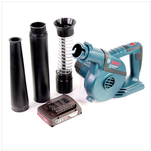 Bosch GBL 18 V-120 Akku Gebläse Laubbläser mit 1 x Bosch GBA 18 V 2,0 Ah Akku