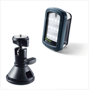 Set mit Festool Arbeitsleuchte Lampe SYSLITE KAL II und passendem Magnetkugelkopf MA KAL (499815)