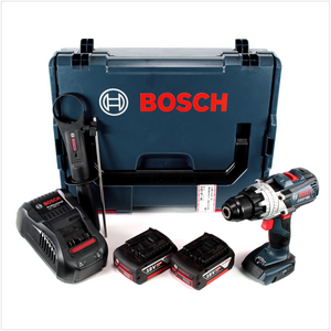 Bosch GSR 18 V-85 C Akku Bohrschrauber 18V 110Nm Solo in L-Boxx + 2x GBA 18 V 6,0 Ah Akku + GAL 1880 CV Ladegerät