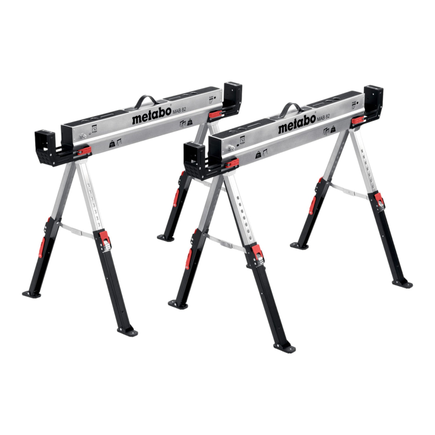 Metabo MAB 82 Arbeitsbock Set: Dein Robuster Helfer für jedes Projekt – Flexibilität trifft Stabilität!