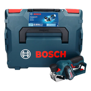 Bosch GHO 12V-20 Professional Akku Hobel 12 V Brushless ( 06015A7002 ) + L-Boxx - ohne Akku, ohne Ladegerät