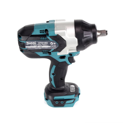 Makita DTW 1002 ZJ Avvitatore a impulsi a batteria 1/2" 18V 1000Nm Brushless Solo + Makpac - senza batteria, senza caricabatterie