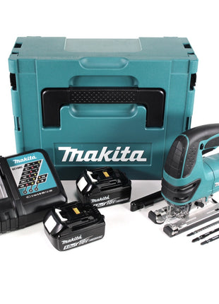 Makita DJV 180 RTJ Akku Stichsäge 18V + 2x Akku 5,0Ah + Ladegerät + Makpac - Toolbrothers