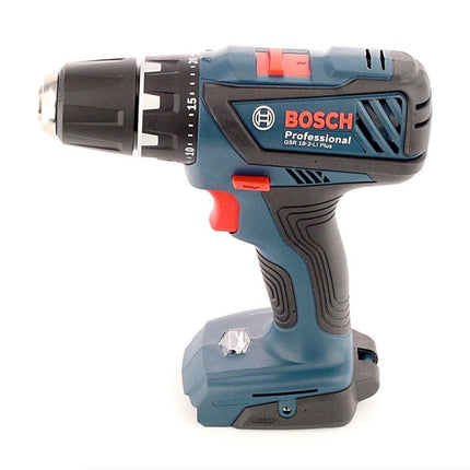 Bosch Professional GSR 18-2-Li Plus 18 V Akku Bohrschrauber in L-Boxx + 2x 6,0 Ah Akku + Schnellladegerät - Toolbrothers