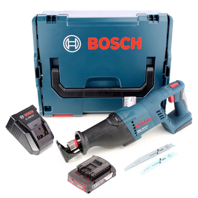 Bosch GSA 18 V-LI Akku Säbelsäge 18V + 1x Akku 2,0Ah + Ladegerät + L-Boxx - Toolbrothers