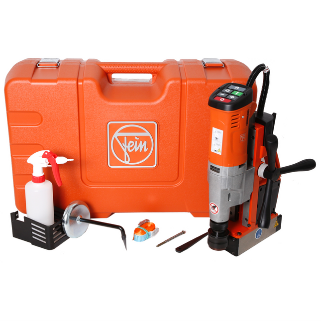 FEIN AKBU 35 PMQW Select 18 V Brushless Li-Ion Akku Magnet Kernbohrmaschine bis 35 mm Solo im Koffer ( 71700262000 ) - Toolbrothers