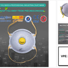 VIC Feinstaubmaske VIC821VC ( 1 Stück ) 4-Schicht FFP2 mit Ventil Aktivkohle ergonomisch geformt - Toolbrothers