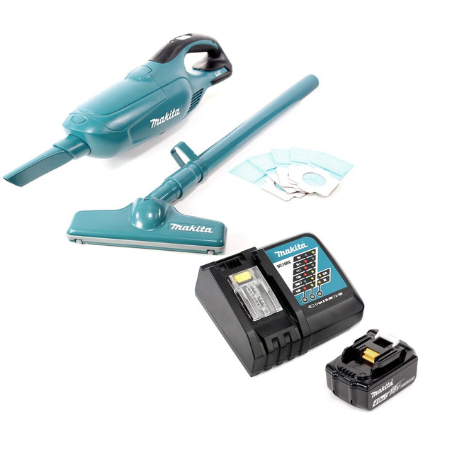 Makita DCL 182 RM1 Akku Staubsauger 18 V + 1x Akku 4,0 Ah + Ladegerät - Toolbrothers