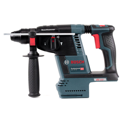 Bosch GBH 18 V-26 Akku Bohrhammer 18V SDS-Plus + Staubabsaugung + 2x Akku 6,3Ah Eneracer + Ladegerät + L-Boxx - Toolbrothers