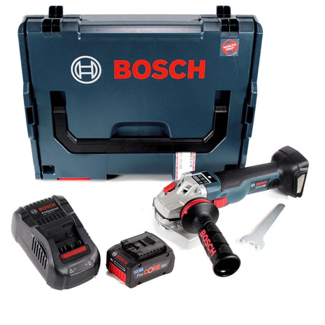 Bosch GWS 18 V-125 SC Professional Akku Winkelschleifer 125mm brushless in L-Boxx + 1x GBA 7,0 Ah ProCORE Akku + GAL 1880 Ladegerät - Toolbrothers