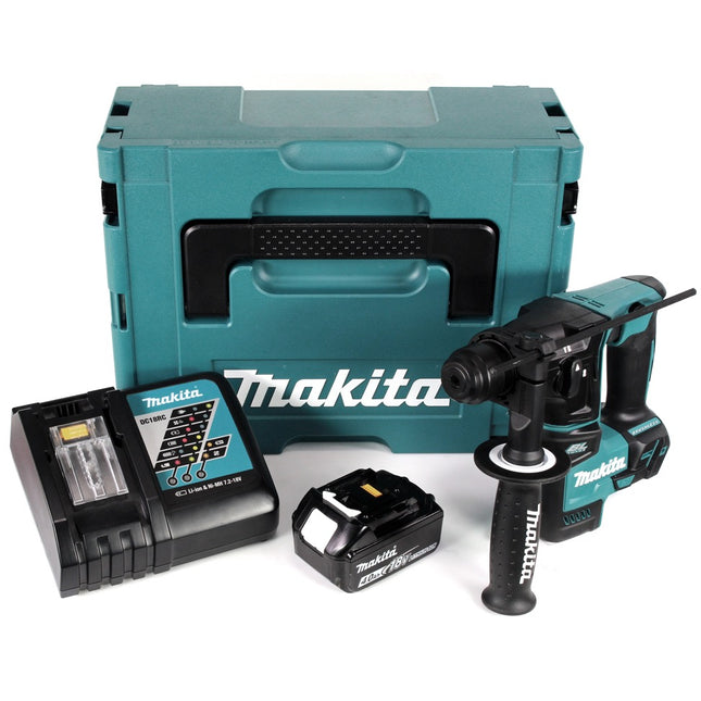 Makita DHR 171 RM1J Akku Bohrhammer Brushless SDS Plus 18 V 1,2J + 1x Akku 4,0Ah + Ladegerät + Makpac - Toolbrothers